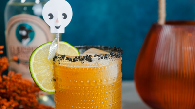 Spooky Smoky Margarita Cocktail Recipe