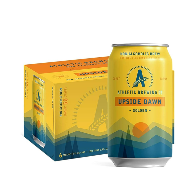 Athletic Brewing Upside Dawn Blonde Ale (Non-Alcoholic)