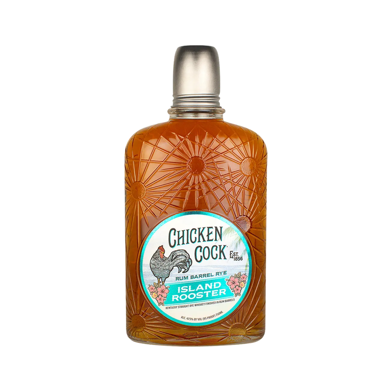 Chicken Cock Island Rooster Rye Whiskey