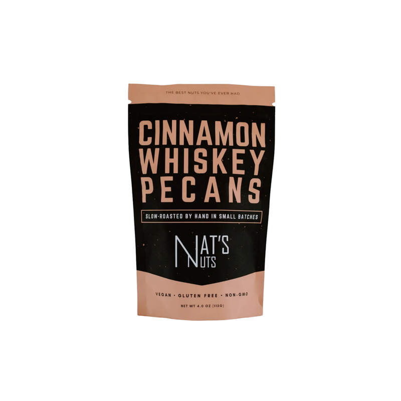 Cinnamon Whiskey Pecans