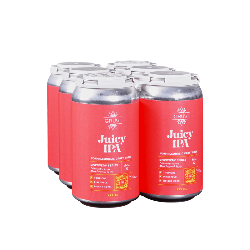 Gruvi Juicy IPA (Non-Alcoholic)