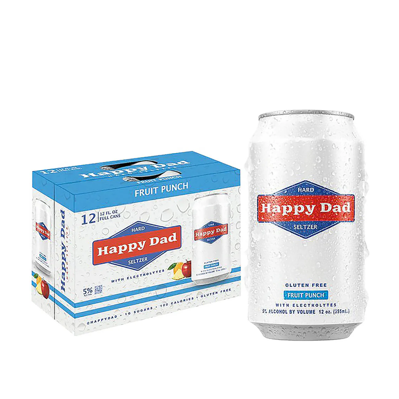 Happy Dad Fruit Punch Hard Seltzer