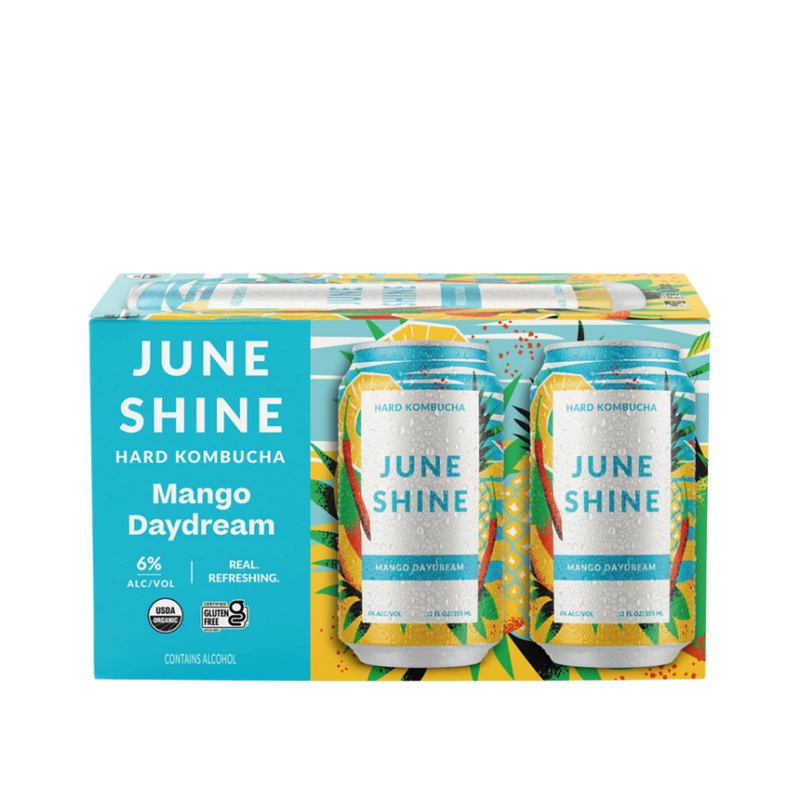 JuneShine Mango Dream Hard Kombucha