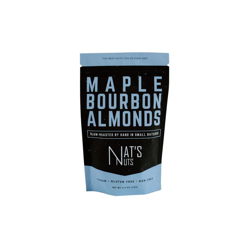 Maple Bourbon Almonds