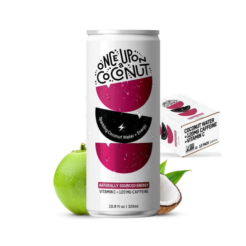 Once Upon A Coconut Sparkling Coconut Water Pack