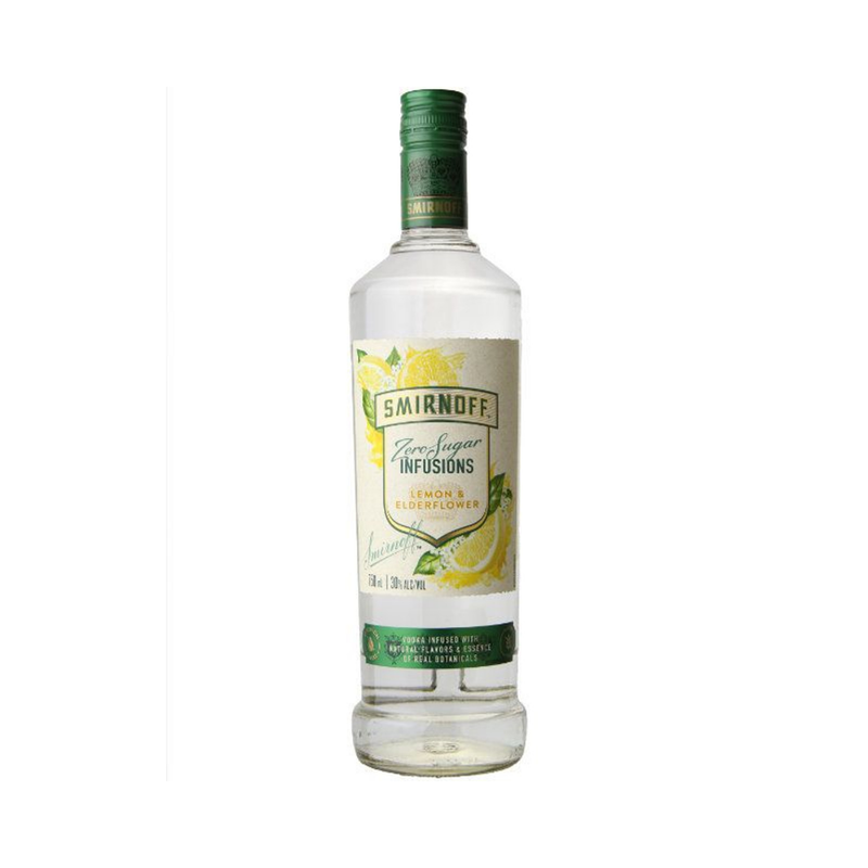 Smirnoff Zero Lemon & Elderflower Vodka