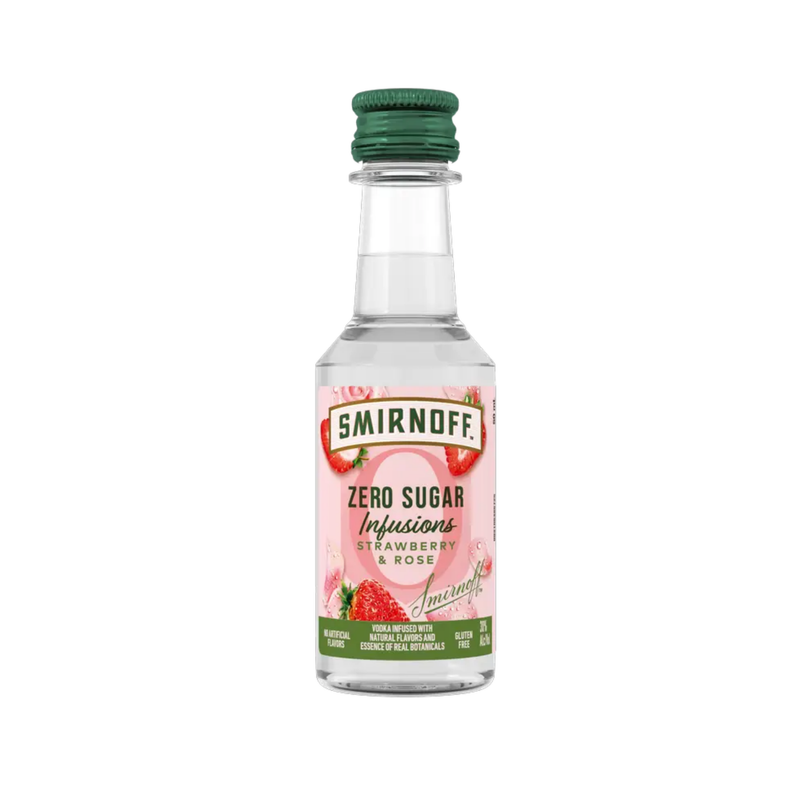 Smirnoff Zero Strawberry & Rosé Vodka