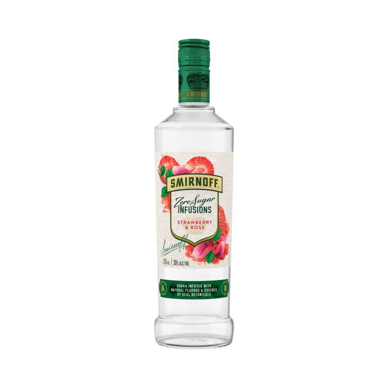 Smirnoff Zero Strawberry & Rosé Vodka