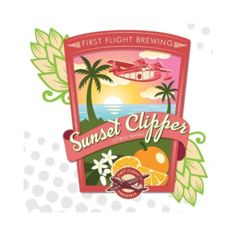 First Flight Brewing Sunset Clipper Wheat