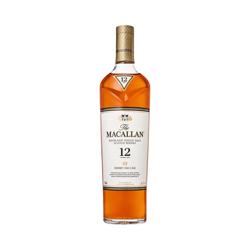 The Macallan 12 Year Sherry Oak Cask Single Malt Scotch