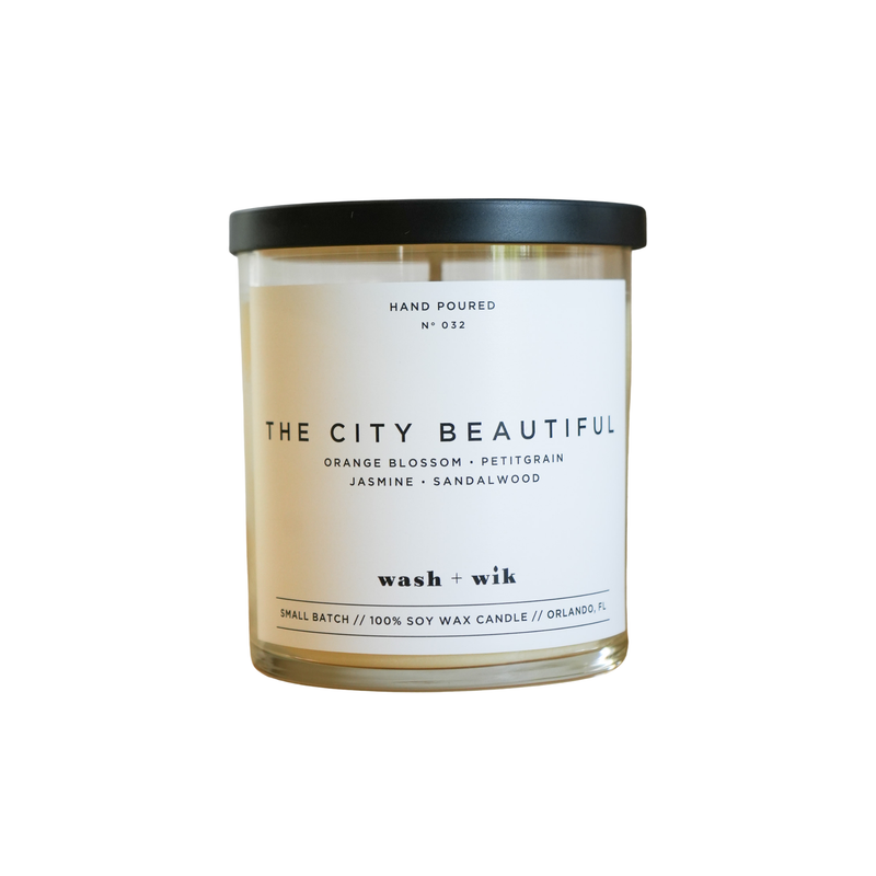 Wash & Wik The City Beautiful Candle