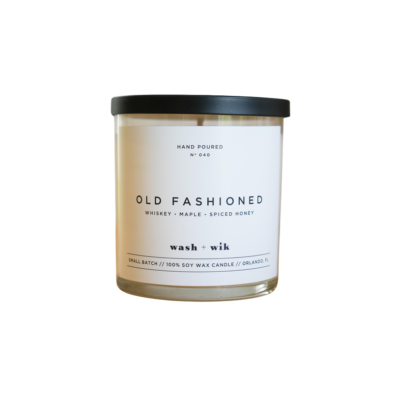 Wash & Wik Old Fashioned Candle