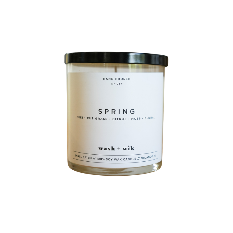 Wash & Wik Spring Candle