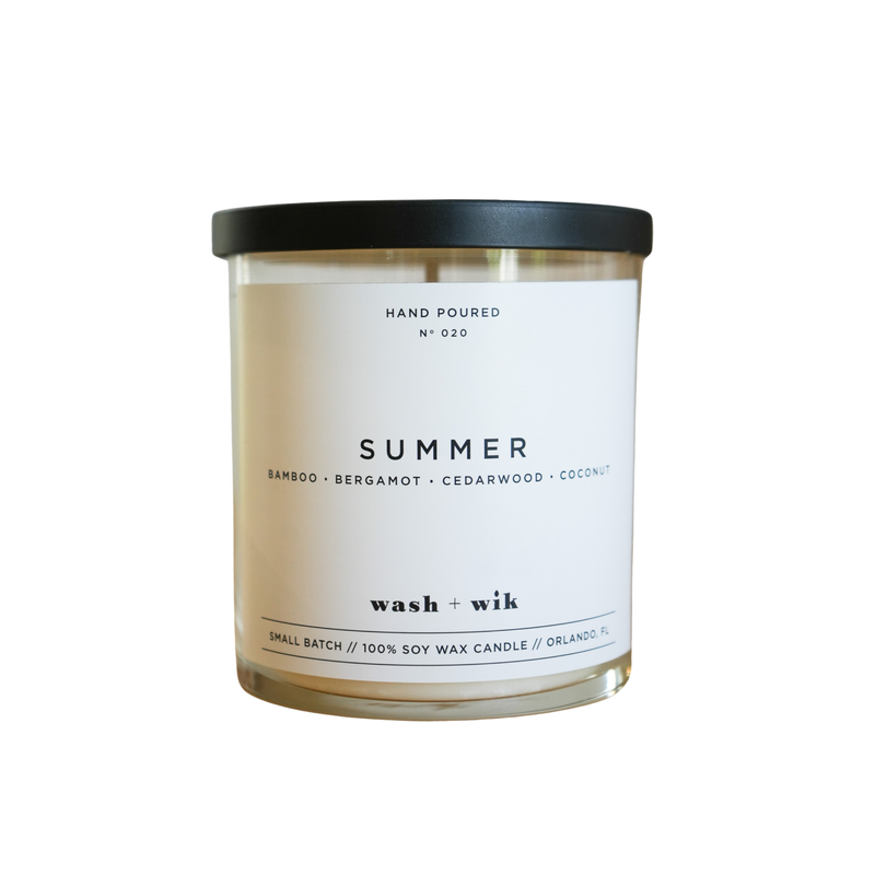 Wash & Wik Summer Candle