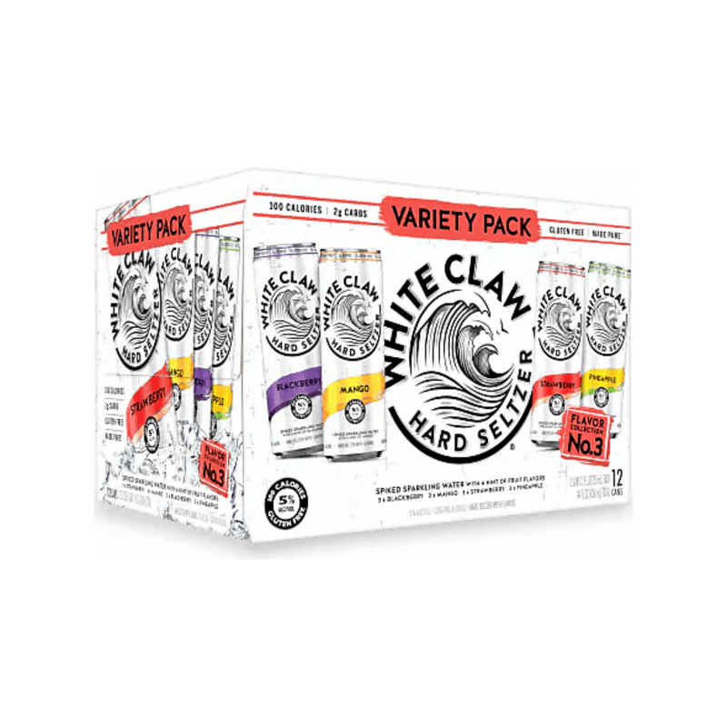 White Claw Hard Seltzer Variety Pack 